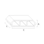 Abobadilha Betão Leve 40 - Image 2