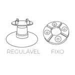 Apoio Fixo / Regulável - Image 2