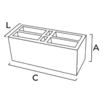 Bloco Topo Liso - Image 2