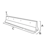 Separadores Tipo New Jersey Com Pintura De Segurança - Image 2