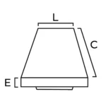 Tampa Para Canalete Com Septo - Image 2