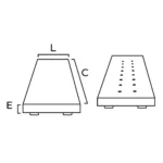 Tampa Para Caleira Trapezoidal - Image 2